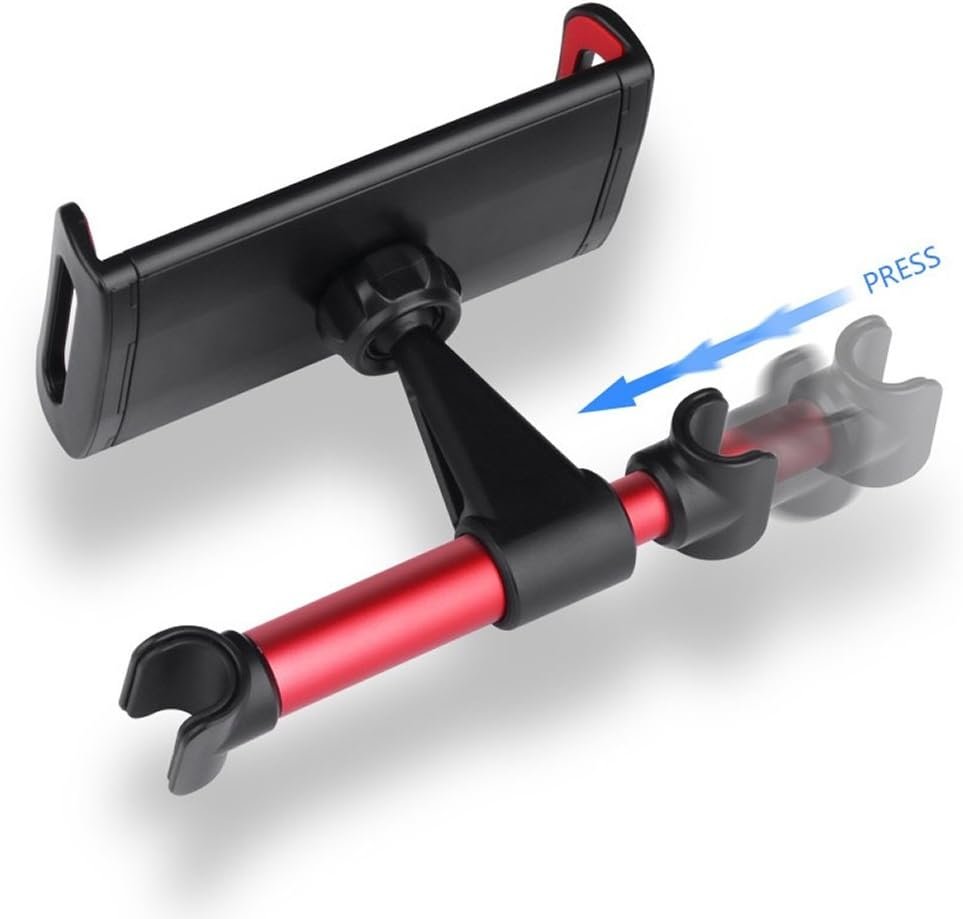 Support téléphone voiture arrière pivotant 360° pour tablette et smartphone