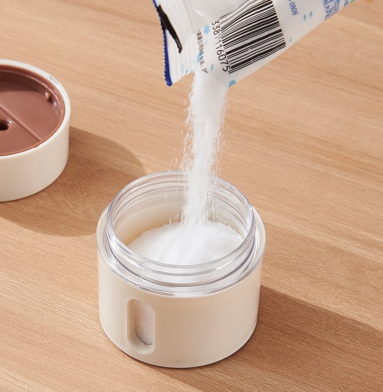 Boîtes à épices magnétiques avec couvercle transparent — Organisation verticale parfaite pour cuisine Algérie