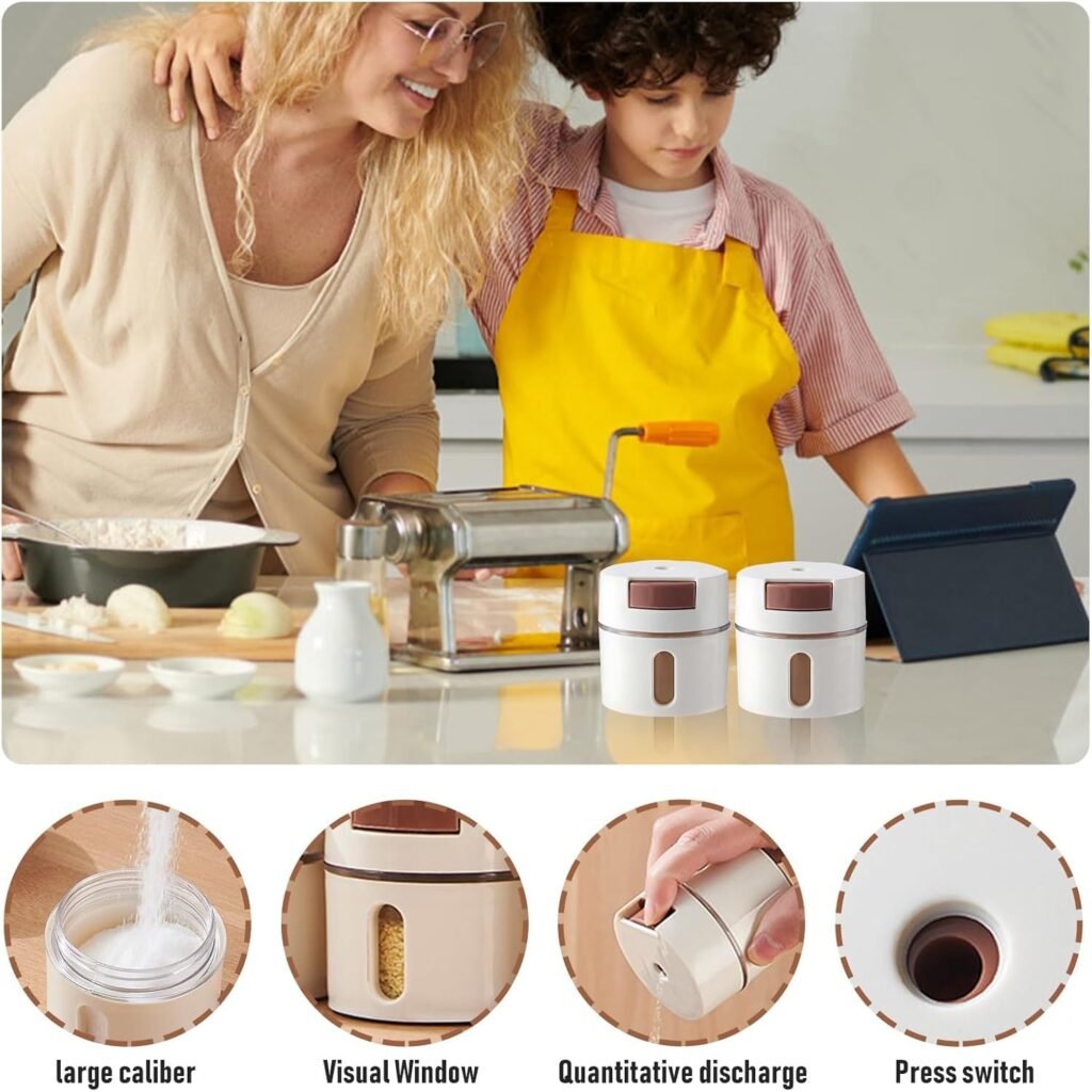 Boîtes à épices magnétiques avec couvercle transparent — Organisation verticale parfaite pour cuisine Algérie