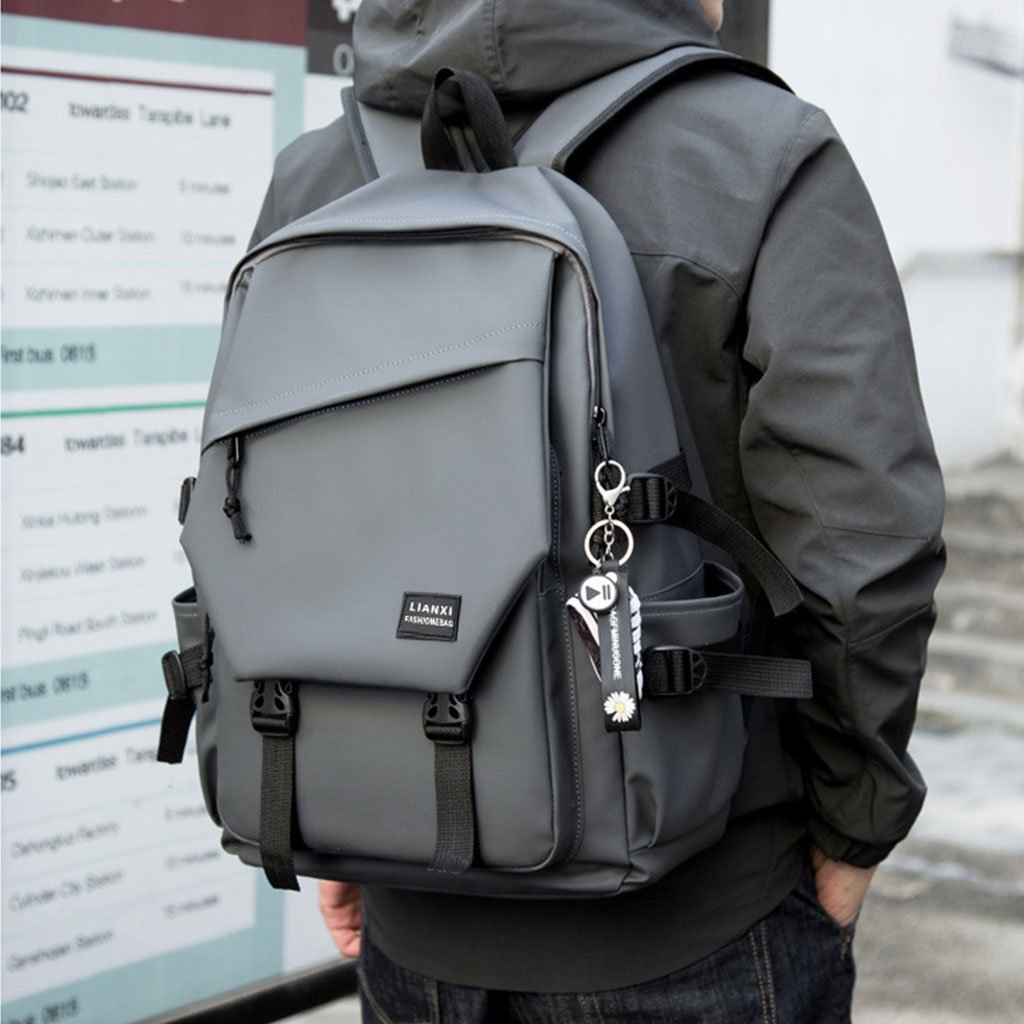 Sac à dos homme anti-chocs pour ordinateur portable — design moderne et respirant