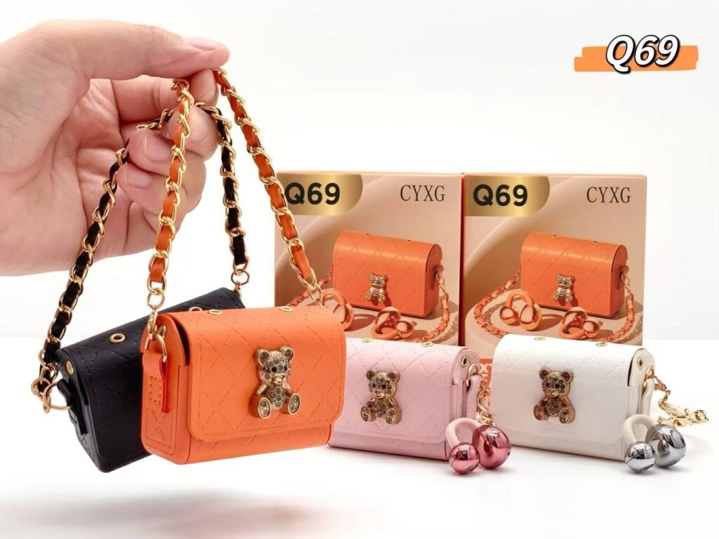 Écouteurs Sans Fil TWS Q69 Clip-On Étui Mini Sac à Main