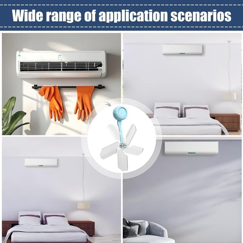 Déviateur d'air pour climatiseur réglable à 360° — 3 pièces anti-souffle direct