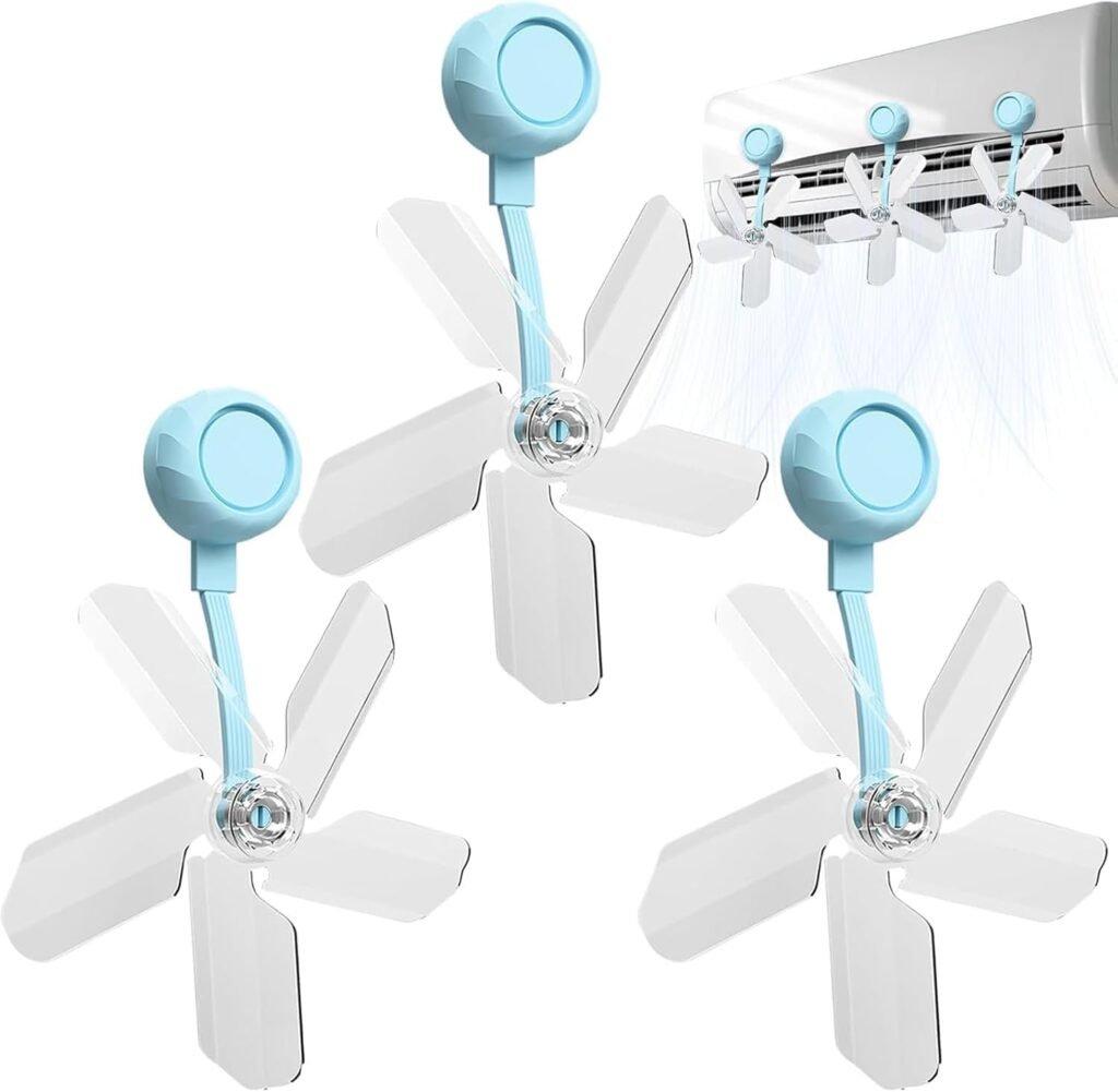 Déflévecteur d'Air pour Climatiseur Réglable à 360° - Anti-Souffle Direct Pack 3Pcs - موجّه هواء المكيف القابل للتعديل لمنع الهواء المباشر