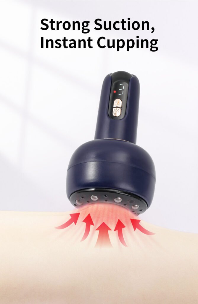 Appareil de massage ventouse électrique 3 en 1 — soulagement rapide des douleurs musculaires et circulation sanguine