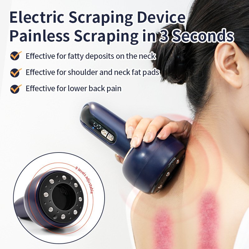 Appareil de massage ventouse électrique 3 en 1 — soulagement rapide des douleurs musculaires et circulation sanguine