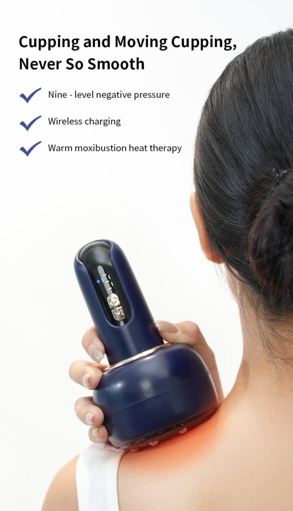 Appareil de massage ventouse électrique 3 en 1 — soulagement rapide des douleurs musculaires et circulation sanguine
