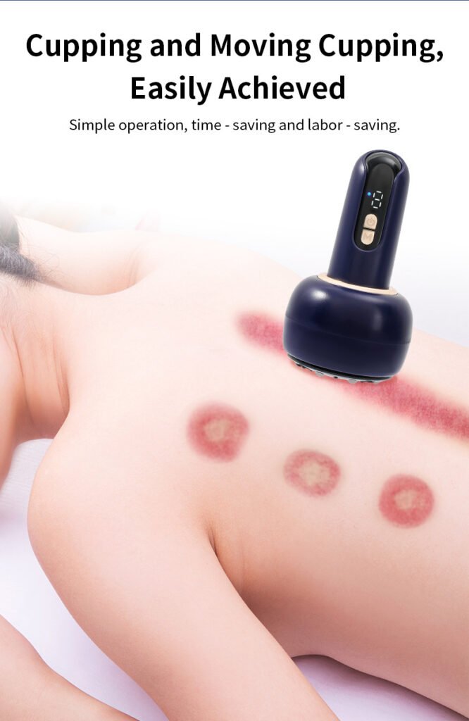 Appareil de massage ventouse électrique 3 en 1 — soulagement rapide des douleurs musculaires et circulation sanguine