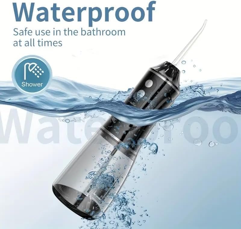 Hydropulseur dentaire sans fil 380ml 3 modes — Nettoyage profond sans fil