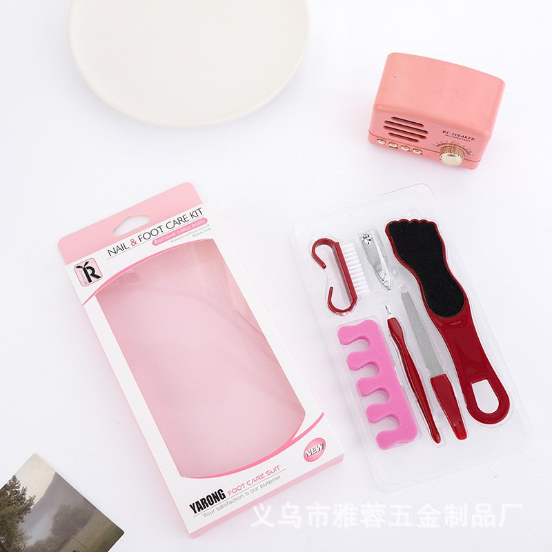 Kit de Pédicure et Manucure Élimination des Callosités Soin des Ongles et Pieds Doux - مجموعة العناية بالأظافر والقدمين المتكاملة