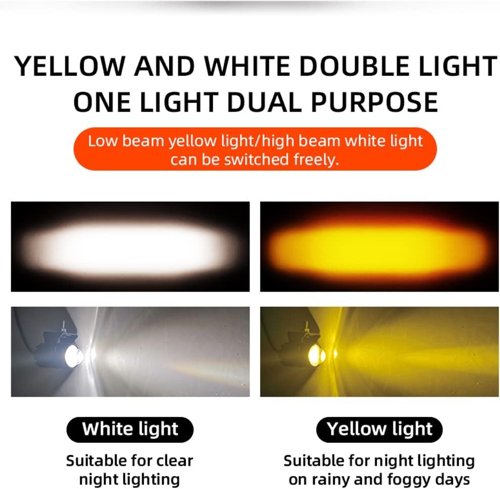 Projecteur LED CREE U1 Haute Puissance – Feu Additionnel Étanche IP67 pour Moto & Véhicules