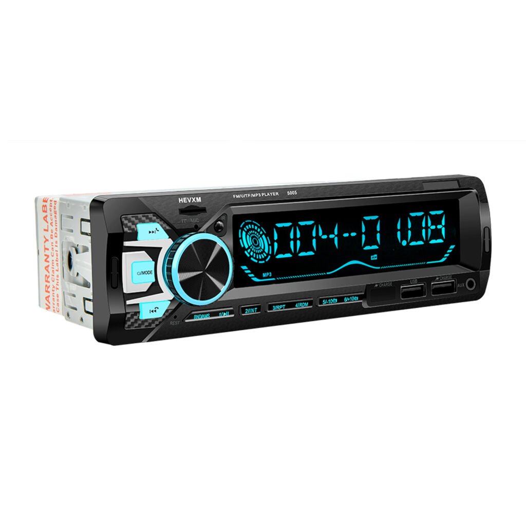 Autoradio Bluetooth 1DIN Pioneer 9900 – 7 Couleurs LED & Charge Rapide 2.1A