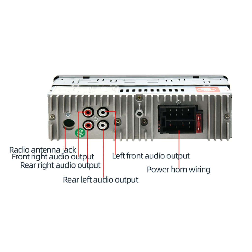 Autoradio Bluetooth 1DIN Pioneer 9900 – 7 Couleurs LED & Charge Rapide 2.1A