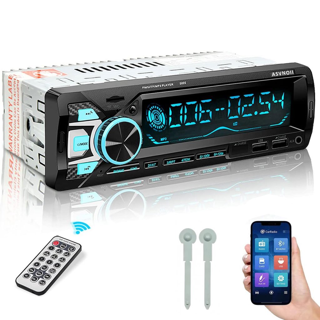 Autoradio Bluetooth 1DIN Pioneer 9900 – 7 Couleurs LED & Charge Rapide 2.1A