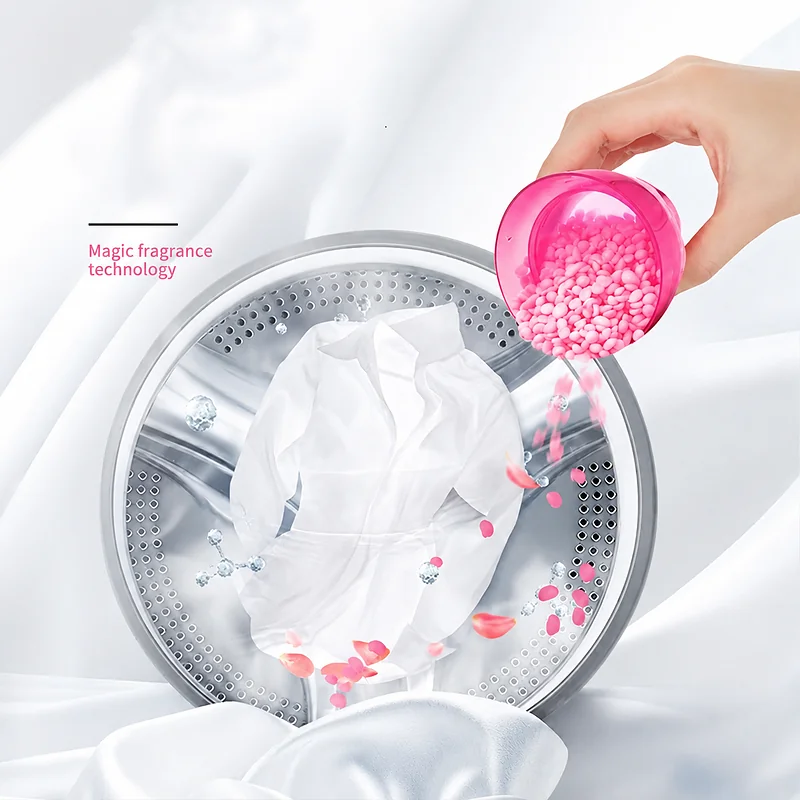 Perles Parfumées pour le Linge – 50 Capsules de Parfum pour une Fraîcheur Longue Durée
