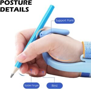 Correcteur de Posture d'Écriture et Poignet Anti-Crochet Pour Enfants - مصحح معصم وطريقة إمساك القلم للأطفال للوقاية من انحناء اليد