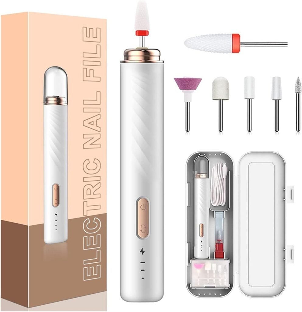 Ponceuse à Ongles Électrique USB 3 Vitesses 15000 RPM