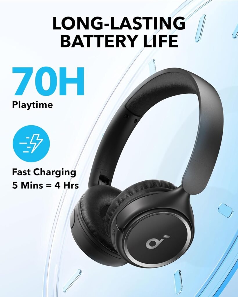 Casque Anker H30i Sans Fil Bluetooth 5.3 Basses Profondes