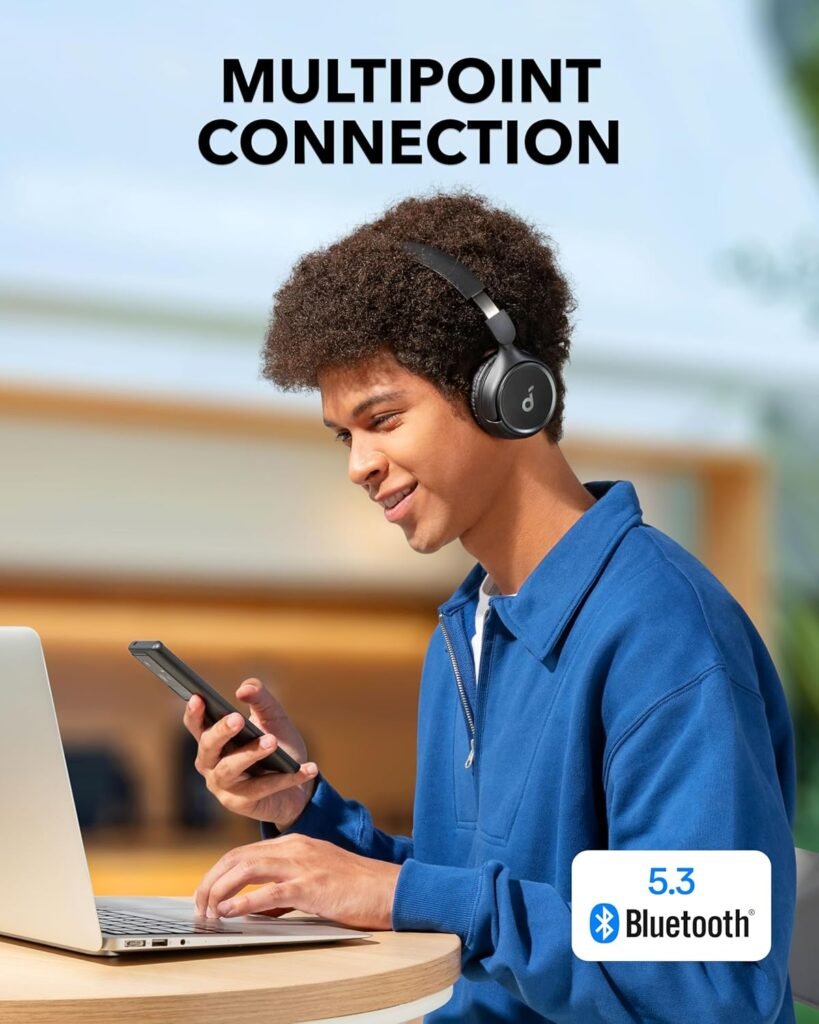 Casque Anker H30i Sans Fil Bluetooth 5.3 Basses Profondes