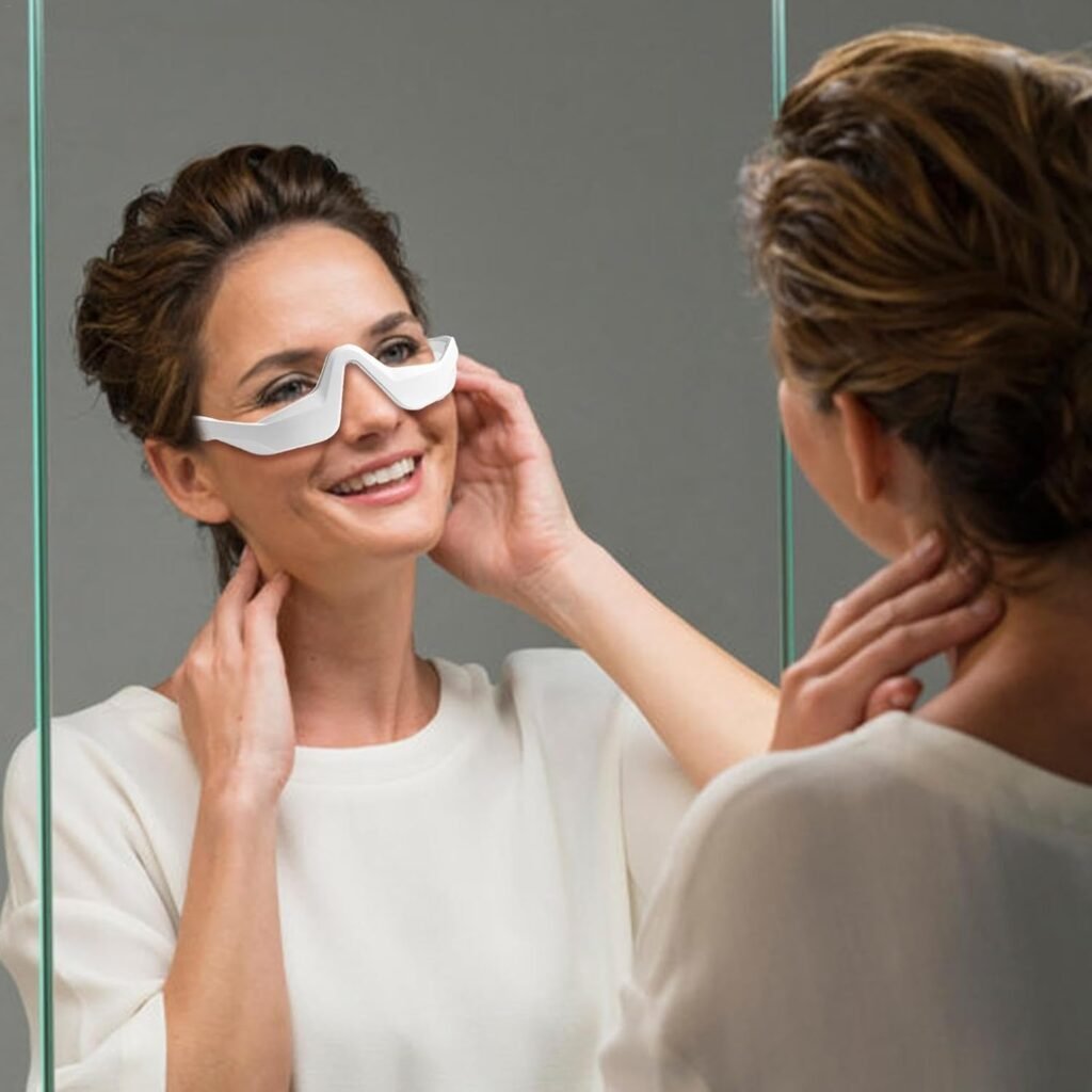 Masseur Yeux Lumière Rouge Anti-Poches & Rides