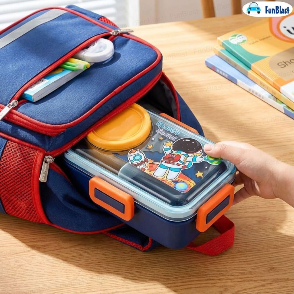 Boîte à Lunch Enfant Sans BPA, Étanche avec Bol Intégré
