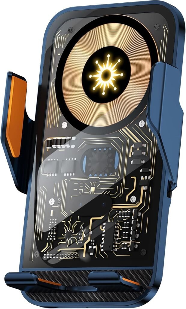 Support Téléphone Voiture Chargeur Sans Fil 15W C10