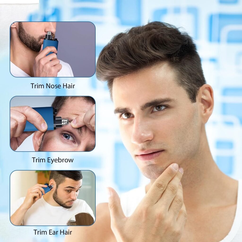 Tondeuse Nez Oreilles Électrique Rechargeable - Confort & Précision