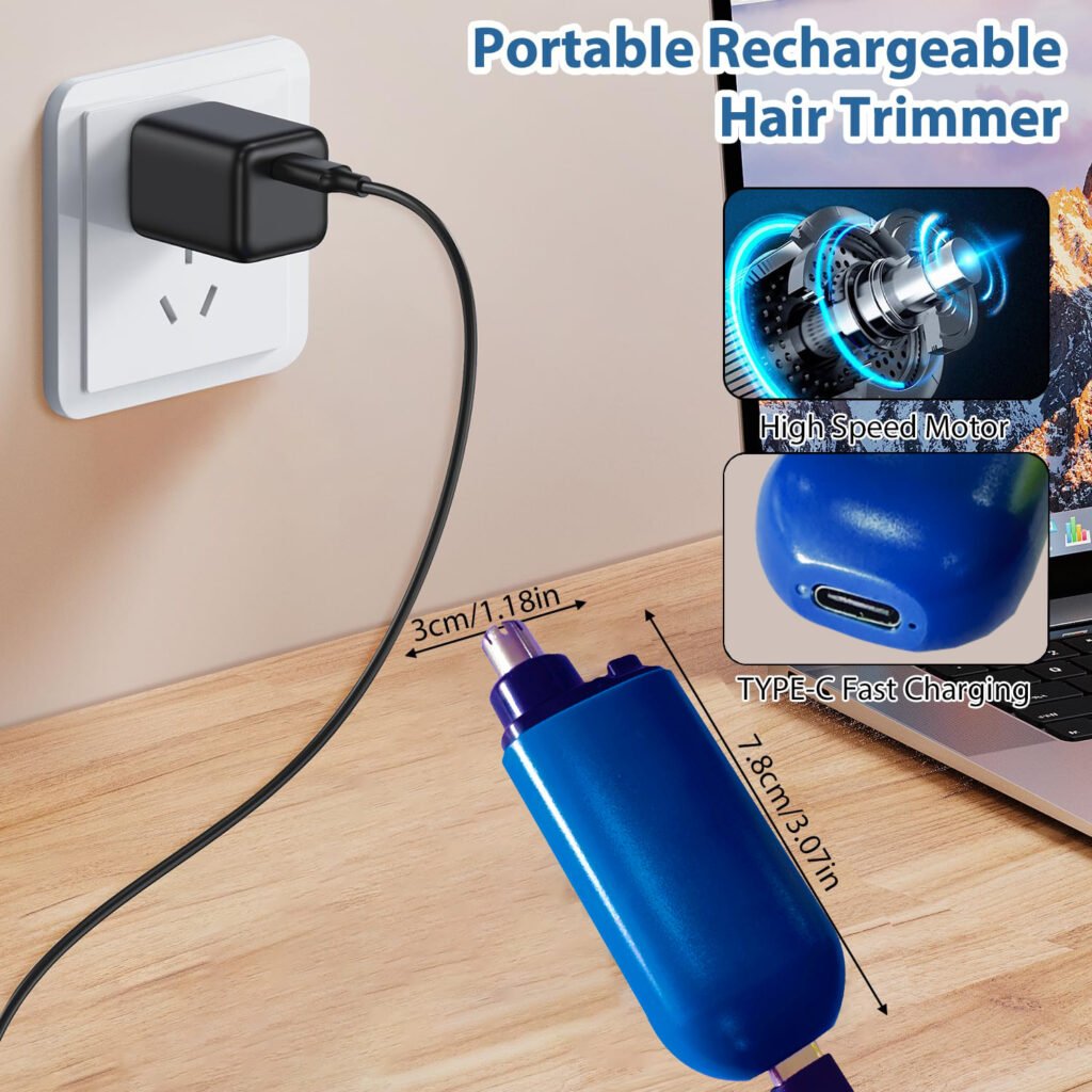 Tondeuse Nez Oreilles Électrique Rechargeable - Confort & Précision