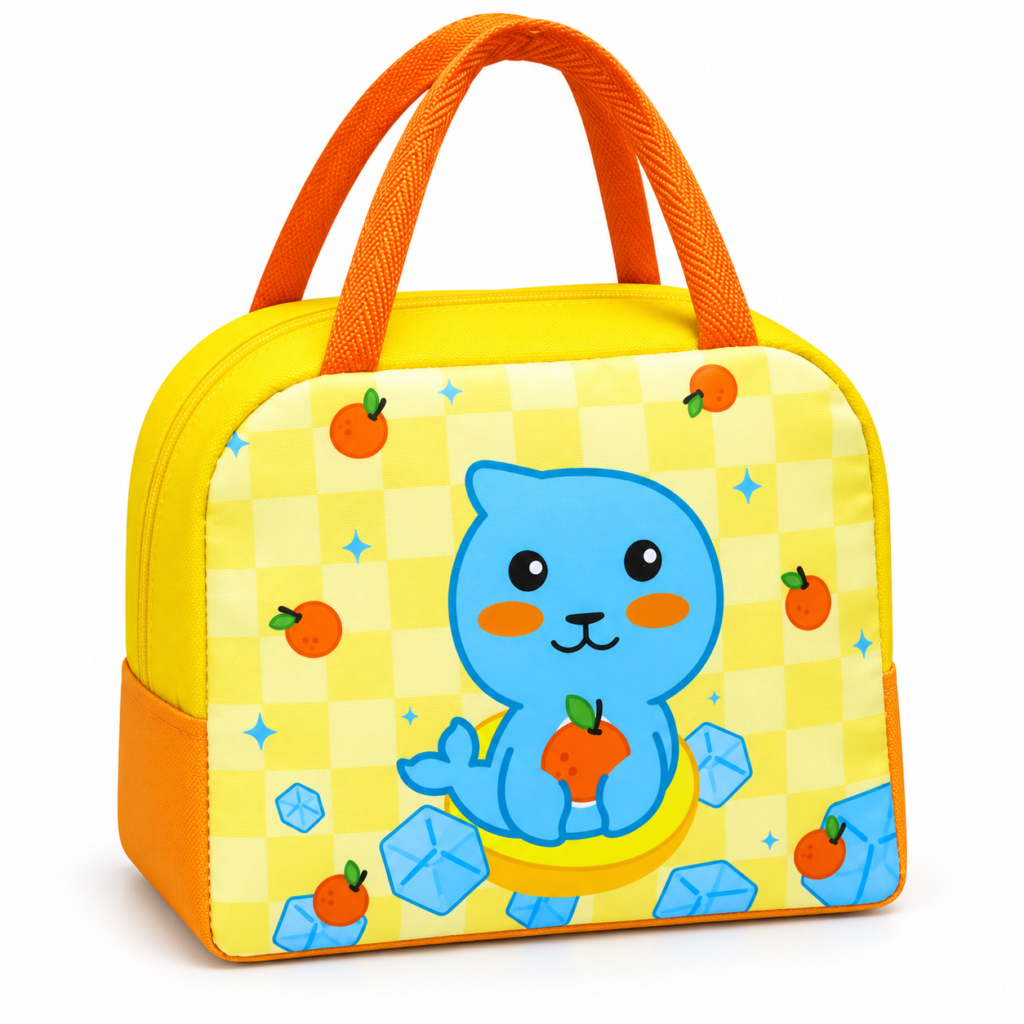 Sac à déjeuner isotherme motif Kawaii - Conservation des repas