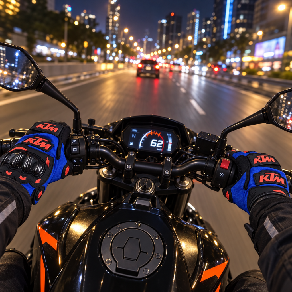 Gants Moto KTM Protection Articulations Grip Antidérapant