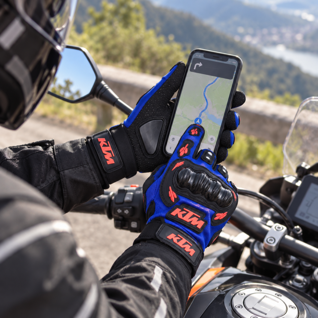 Gants Moto KTM Protection Articulations Grip Antidérapant