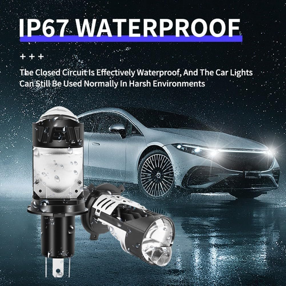 Ampoules LED H4 Double Projecteur 20000LM 100W