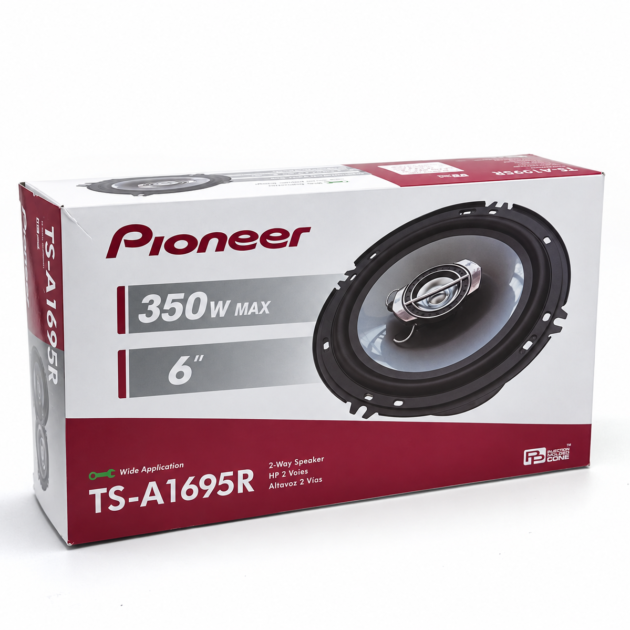 Haut-parleurs Voiture Coaxiaux Pioneer 350W - Son Clair et Puissant