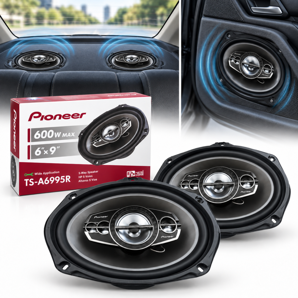 Haut-parleurs voiture Pioneer TS-A6995R 6x9" 600W