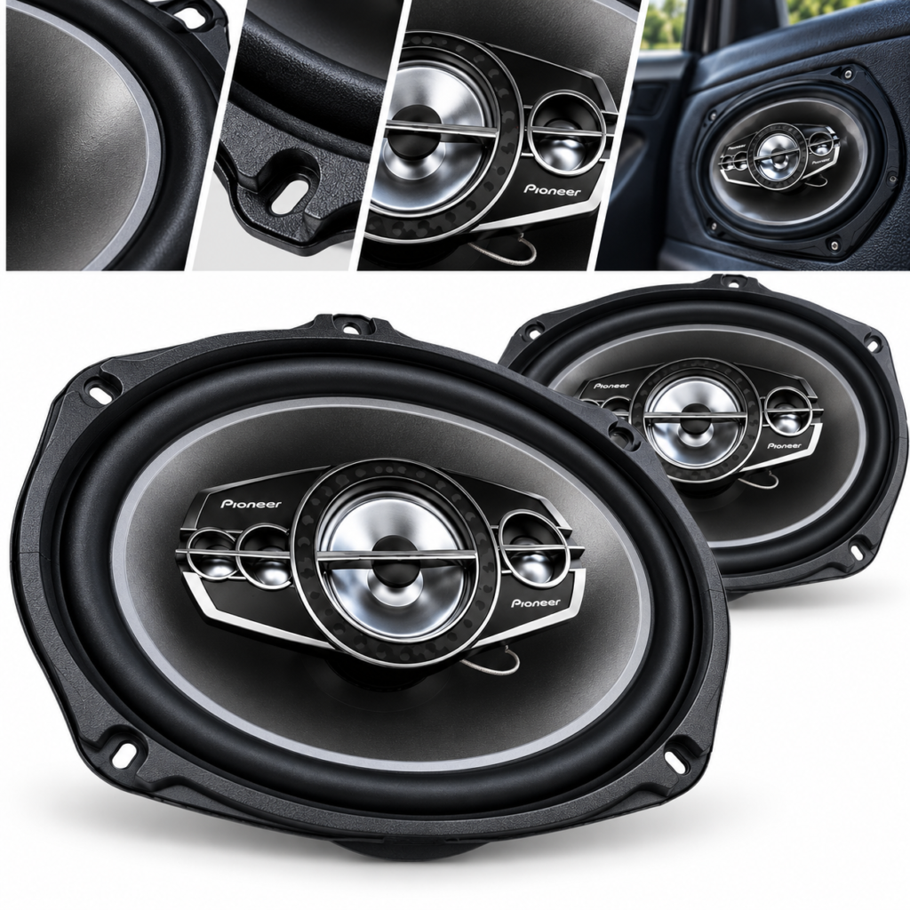 Haut-parleurs voiture Pioneer TS-A6995R 6x9" 600W