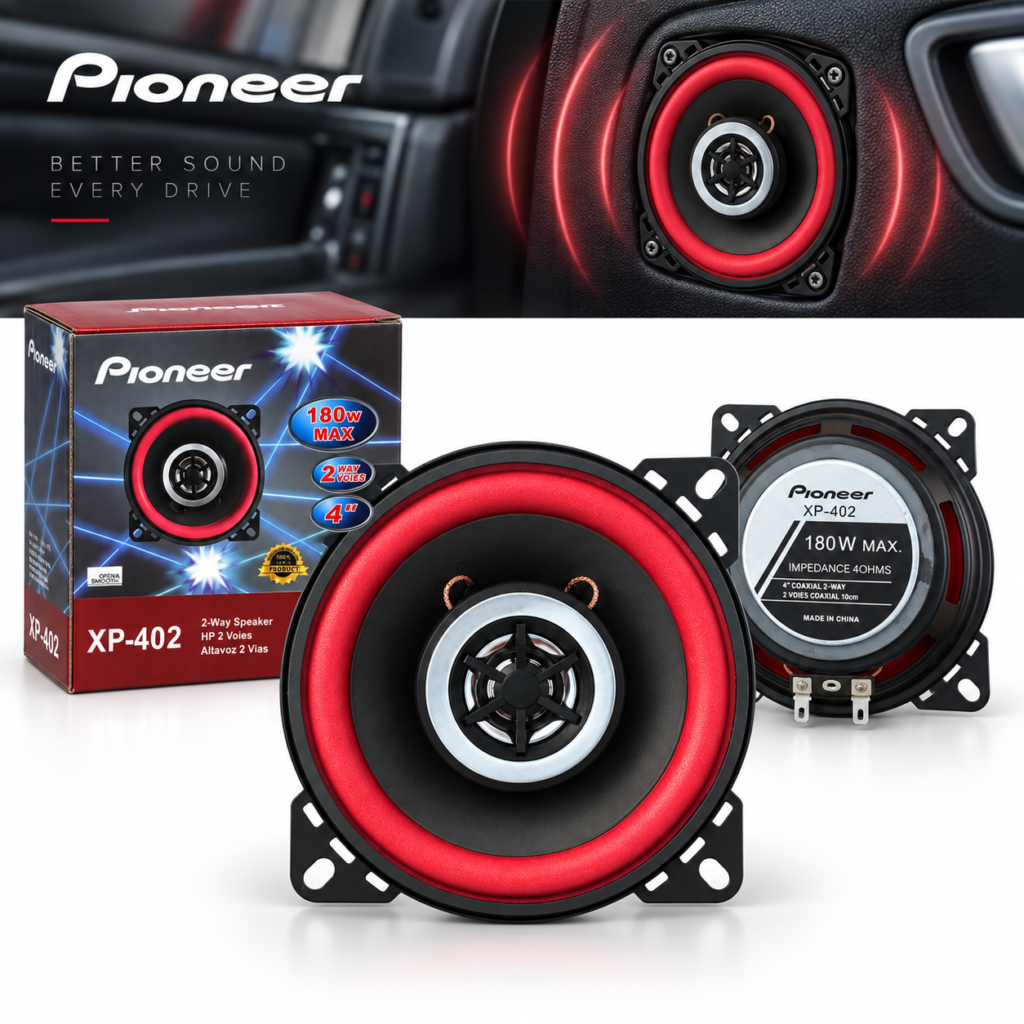 Haut-parleurs Voiture Pioneer XP-402 4" 180W 2 Voies