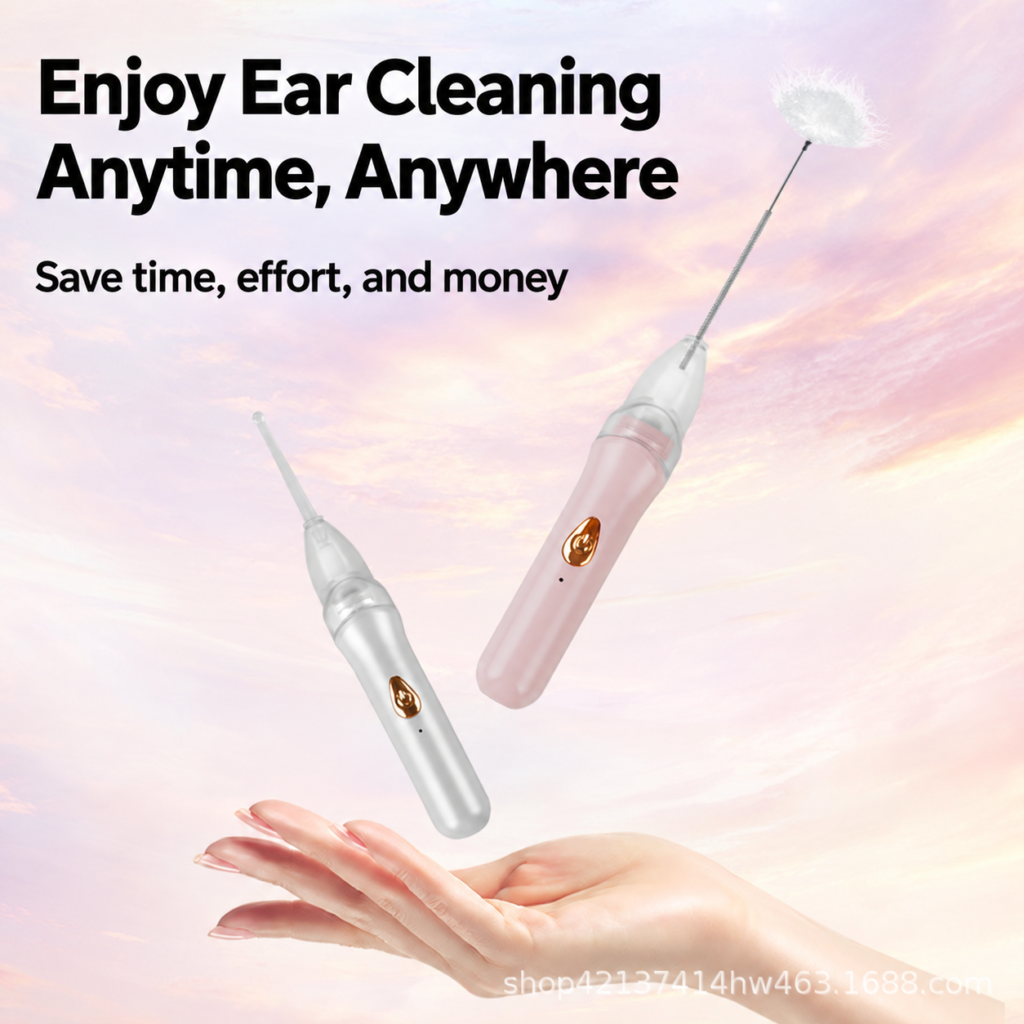 Nettoyeur d'oreilles électrique YX-812 - 4 vitesses pour une hygiène quotidienne