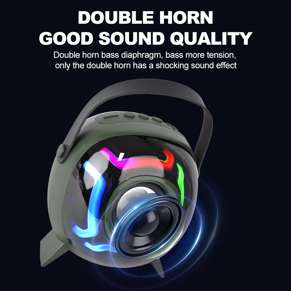 Haut-Parleur Bluetooth Portable avec Micro Super Bass