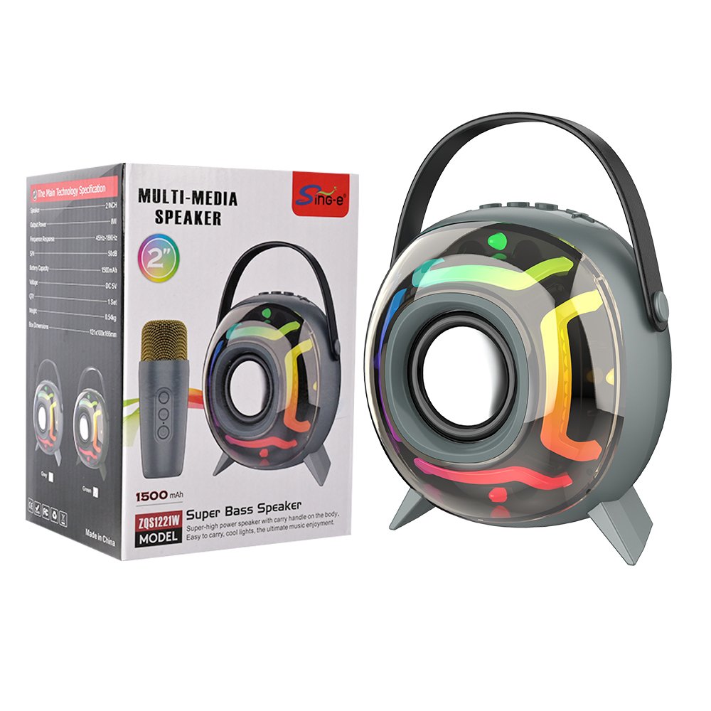 Haut-Parleur Bluetooth Portable avec Micro Super Bass