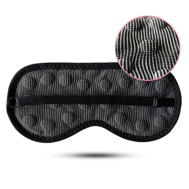 Masque de Sommeil Magnétique Noir Confortable