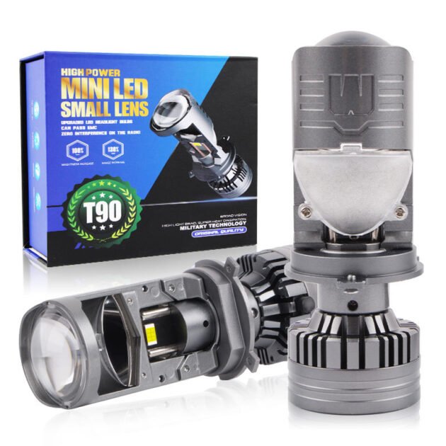 Phares LED T90 H4 140W 6000K - Améliorez votre visibilité