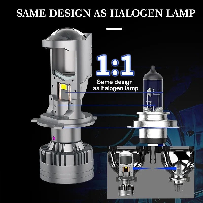 Phares LED T90 H4 140W 6000K - Améliorez votre visibilité