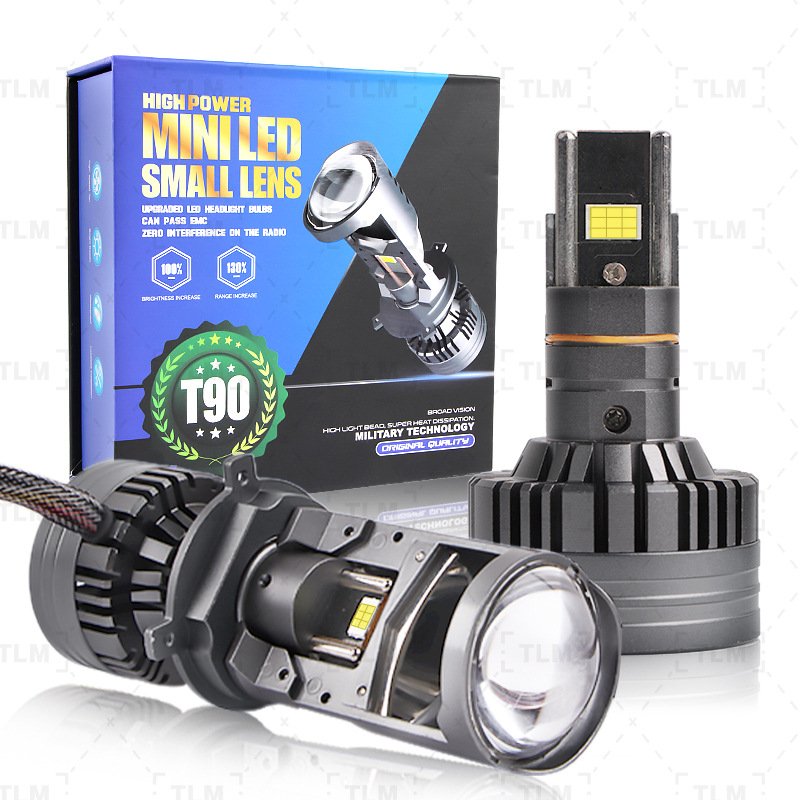 Phares LED T90 H4 140W 6000K - Améliorez votre visibilité