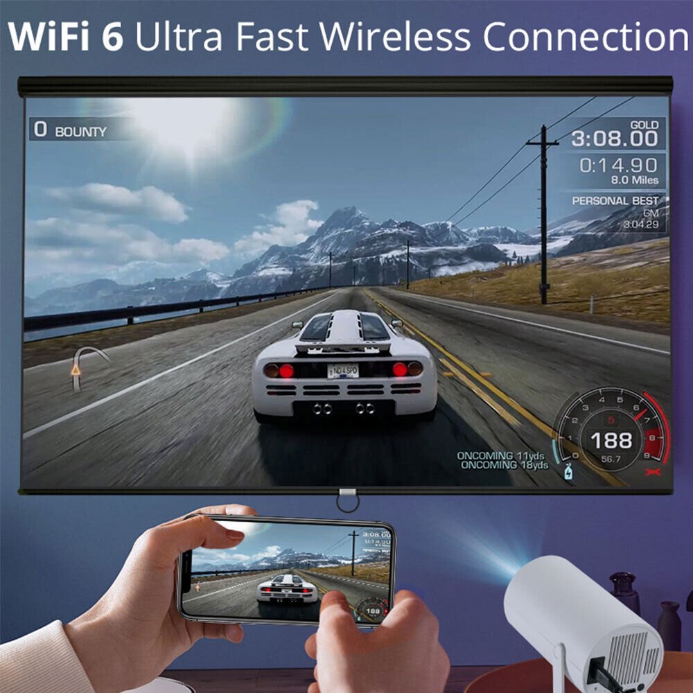 Mini Vidéoprojecteur 480p Wifi Bluetooth Algérie
