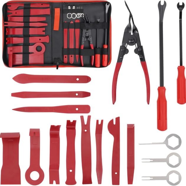 Kit 16 Outils Démontage Garniture Auto - Outils Intérieurs