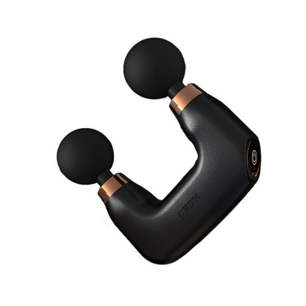Pistolet de Massage Double Tête Électrique FL-818 - Relaxation Musculaire