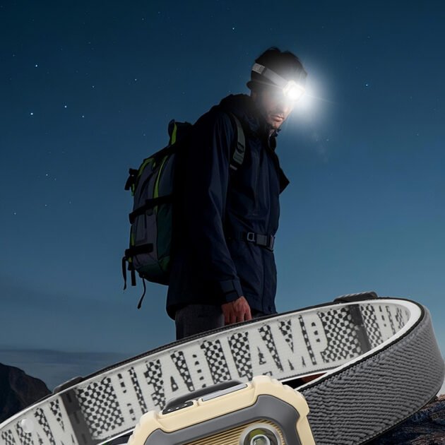 Lampe Frontale LED Multifonctionnelle avec Clip