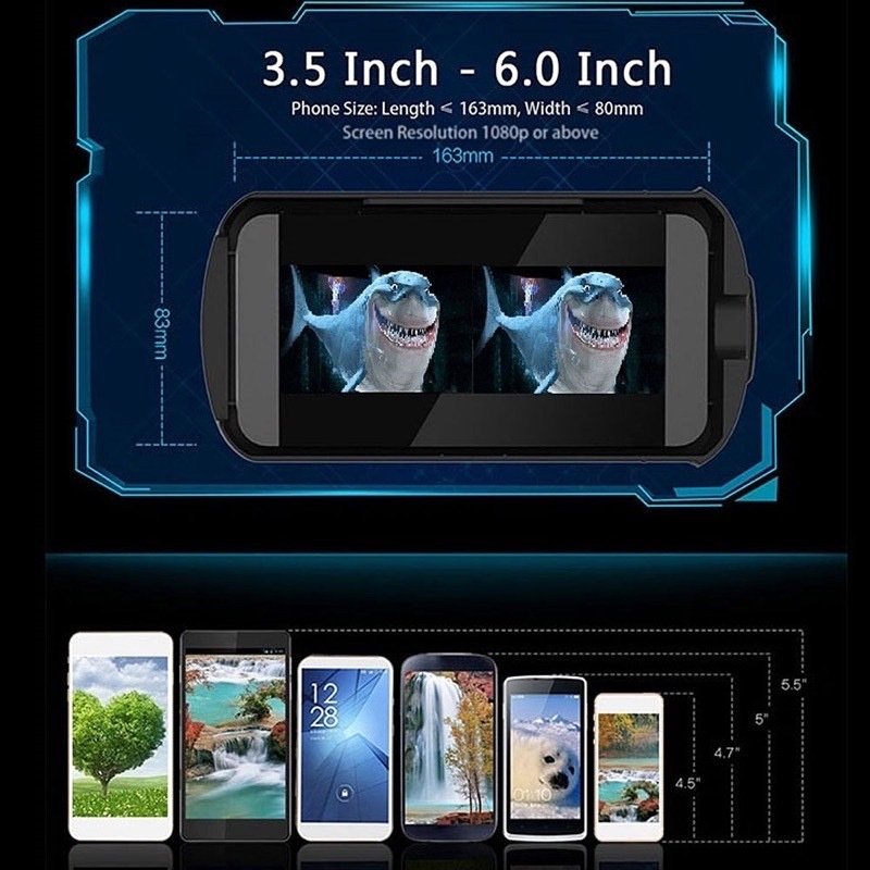 Lunettes VR BOX pour Smartphone - Expérience 3D