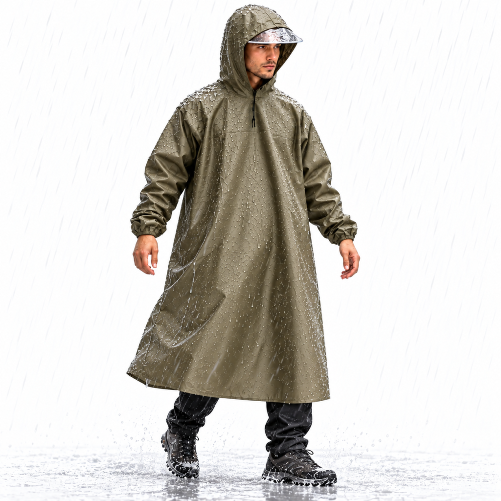 Pack Protection Hiver & Pluie – Combinaison Imperméable+ Gants Thermiques Tactiles
