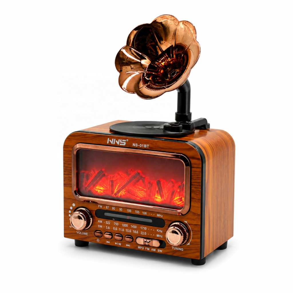 Haut-parleur Bluetooth Vintage NNS NS-01BT avec Radio