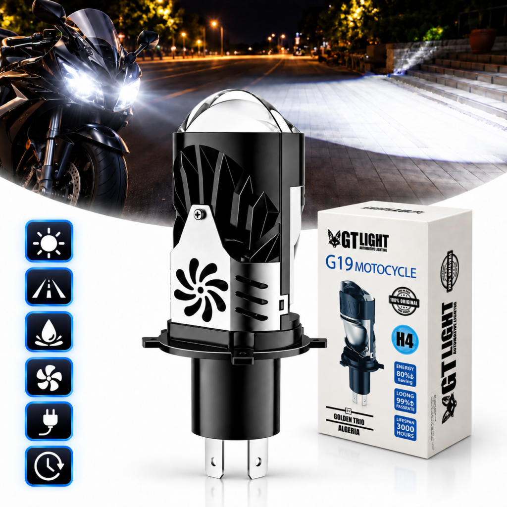 Ampoules LED H4 Double Projecteur 20000LM 100W